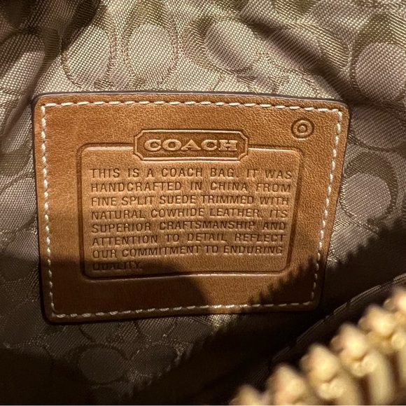 Coach Suede Crossbody Bag - Picture 7 of 7